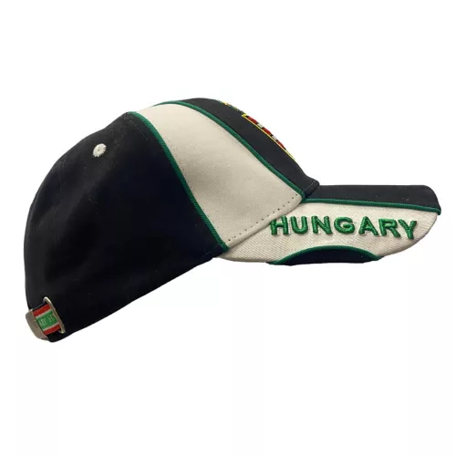 Magyarország baseball sapka fekete-zöld hímzett