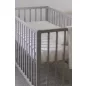 PETITE&MARS Gumis lepedő Soft Dream 120 x 61 Grey