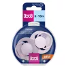 LOVI Dinamikus szilikon cumi Prime 6-18m 2db Baby Lilac/Violet