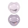 LOVI Dinamikus szilikon cumi Prime 18m+ 2db Baby Lilac/Violet