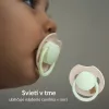LOVI Világító szilikon dinamikus cumi Prime 0-6m 1db Blush