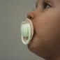   LOVI Világító szilikon dinamikus cumi Prime 18m+ 2db Elefántcsont/Rózsaszín