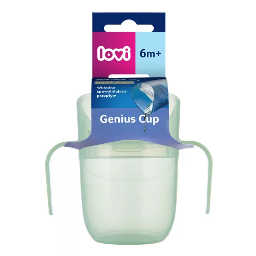 LOVI Tréning pohár Genius 150ml Pisztácia