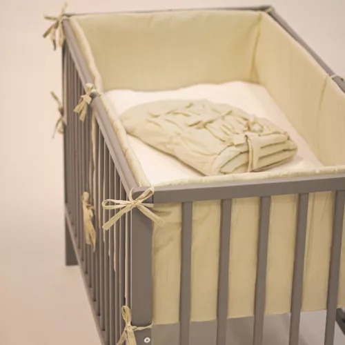 PETITE&MARS Rácsvédő kiságyba  TILLY MAX Light Beige 360 cm