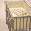 PETITE&MARS Rácsvédő kiságyba  TILLY MAX Light Grey 360 cm