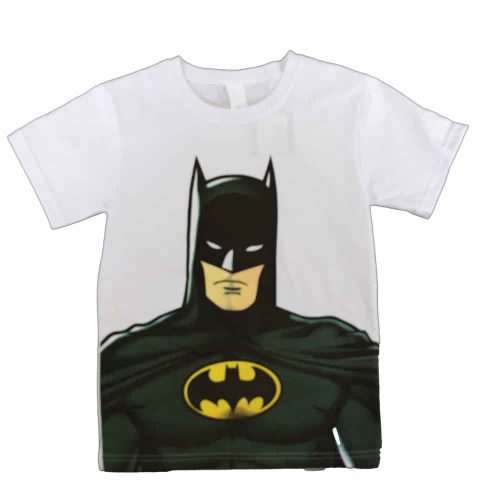 Rövid ujjú fiú póló Batman mintával