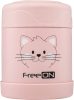 FreeON thermo ételtároló termosz 350 ml- Pink cica