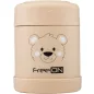 FreeON thermo ételtároló termosz 350 ml- Beige maci