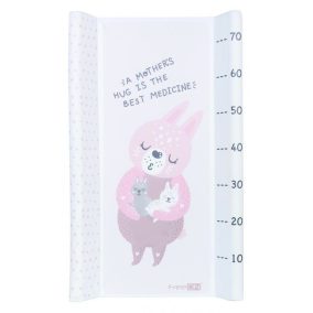 FreeON pelenkázó lap kemény aljú 50x80 cm - Nyuszi