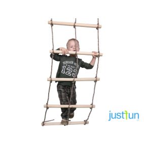   Kötéllétra fa fokokkal - 7 fokos 2 x 0,56 m, dupla széles