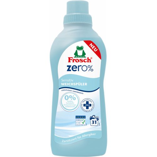 Frosch Öblítő 750Ml (8Db/Karton) Zero% Sensitiv Weichspüler