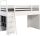 VOX Nest multifunkciós emeletes ágy 90x200cm-Larch white/graphite-Bal oldali létrával