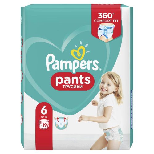 Pampers nadrágpelenka CarryPack S6 19