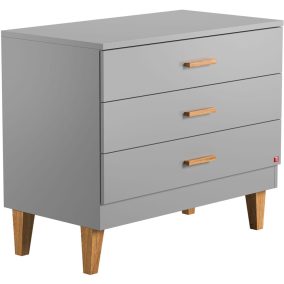 VOX Lounge 3 fiókos pelenkázó komód - Szürke