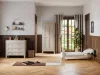 VOX Milenne átalakítható 70x140-es babaágy,kiságy- Sand beige