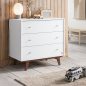 VOX Mid II komód – 3 fiókos  - fehér