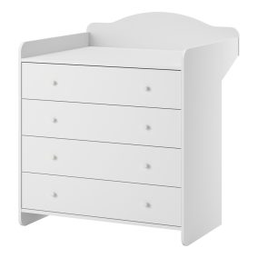 VOX Megeve pelenkázó komód toldalékkal-fehér