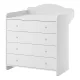VOX Megeve pelenkázó komód toldalékkal-fehér
