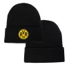Dortmund sapka kötött fekete felnőtt