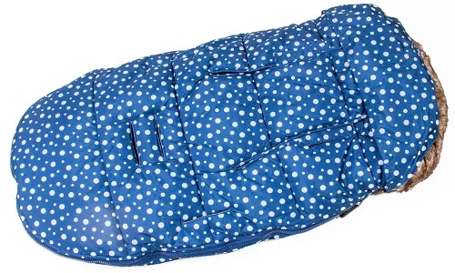 FreeON univerzális babakocsi bundazsák, lábzsák 100x55 cm-es víztaszító - Kék
