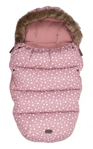 FreeON univerzális babakocsi bundazsák, lábzsák 100x55 cm-es víztaszító - Rózsaszín