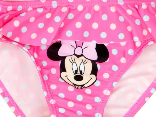 Lányka Disney Minnie fürdőbugyi kis pöttyös
