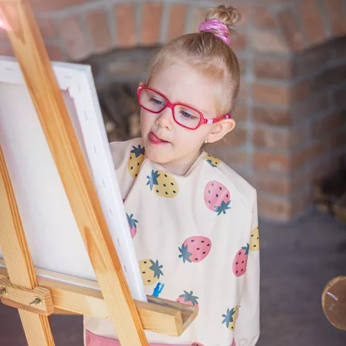 PETITE&MARS Előke hosszú ujjal Ben Green Kiwi