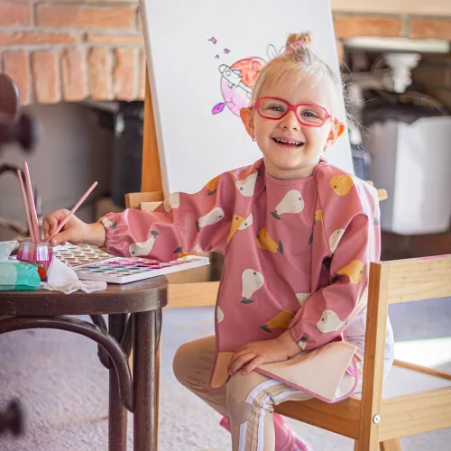 PETITE&MARS Előke hosszú ujjal Ben Beige Citrus