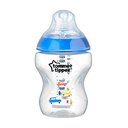 Tommee Tippee CTN színes cumisüveg 260 ml - Kék autós