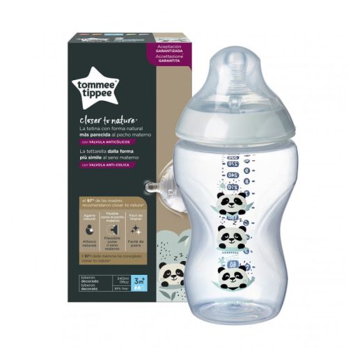 Tommee Tippee  Closer to Nature cumisüveg 340ml - Pip panda