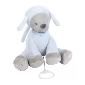   Nattou felhúzós zenélõ játék plüss nagy Sam and Toby - Sam, a bárány