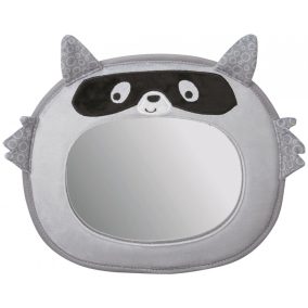   FreeON plüss baba visszapillantó tükör autóba- Mosómedve