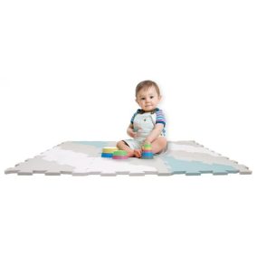   Apollo Freeplay Baby puzzle habszivacs játszószőnyeg- Kék/szürke