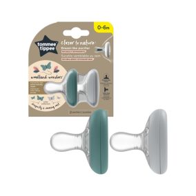   Tommee Tippee CTN anyamell formájú nyugtató cumi 0-6 hó (2 db) - Dragonfly & morning mist