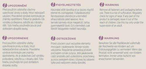 PETITE&MARS Összehajtható játszószőnyeg Campy Elephant&Fox