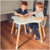 FreeON BEAR gyerek fa asztal 2 db székkel - macis