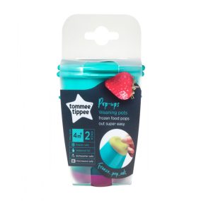 Tommee Tippee Ételtároló edényke tetővel 2db