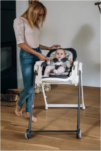 FreeON Sven Deluxe etetőszék - Szürke