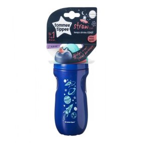   Tommee Tippee Straw cup szívószálas, hőtartó tanulópohár 12+ (260 ml)