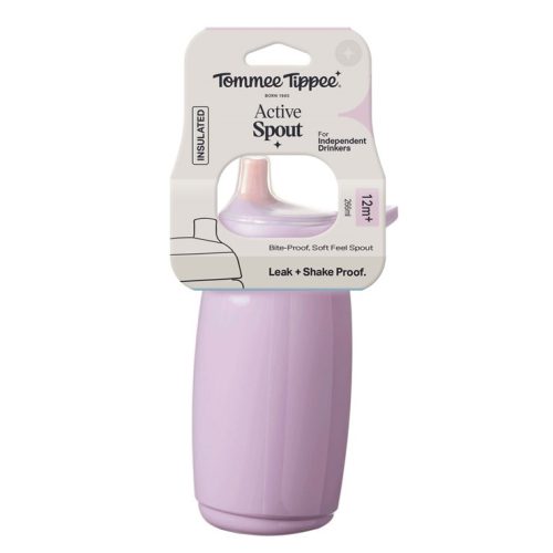 Tommee Tippee Active Spout insulated  sportkupakos hőtartó pohár vegyes 266 ml 12hó+