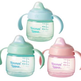   Tommee Tippee Starter Spout csőrös pohár – Vegyes színek, 150 ml (4 hó+)