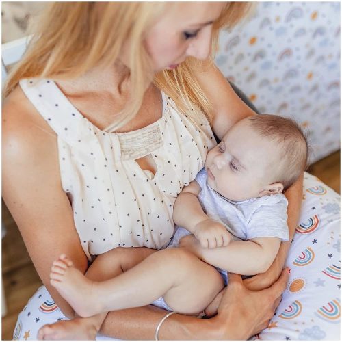 Bubaba szoptatós párna pamut - Rainbow