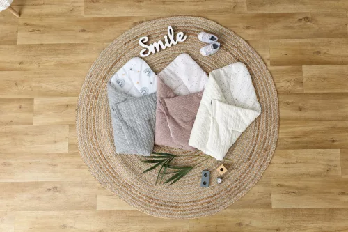 Bubaba 2in1 takaró és pólya- Fehér