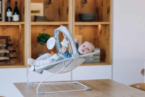 FreeON Enjoy rezgő-zenélő pihenőszék - Szürke, kék