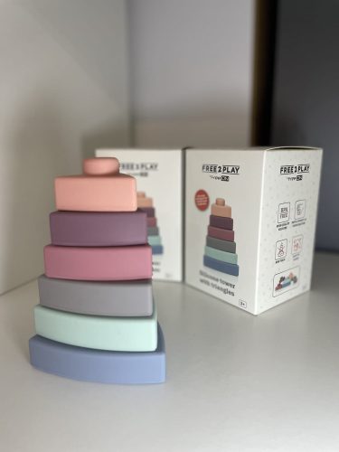 Apollo free2play szilikon toronyépítő-Háromszög