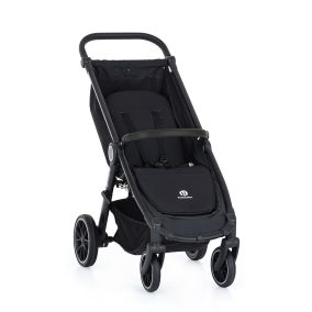 PETITE&MARS Kočárek Street+ Black konstrukce bez koleček