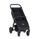 PETITE&MARS Street+ babakocsi fekete váz kerekek nélkül