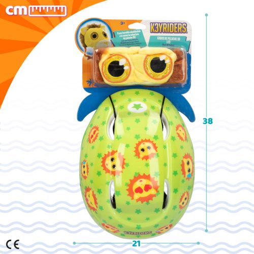 Colorbaby -Bukósisak 3D Plüss Oroszlán Huzattal (52–55 cm)