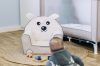 Bubaba babafotel 3D, hímzett - Kutya