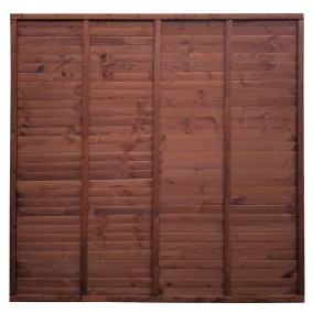 Dune kerítés - teak színre festett, 179x179 cm